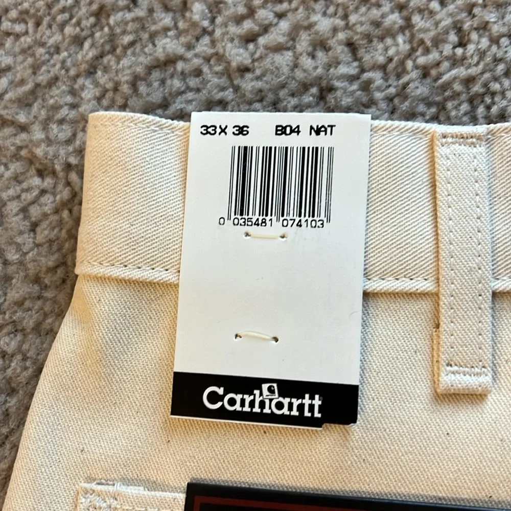 DEADSTOCK Carhartt Double Front Drill Work Dungaree Made in USA 🇺🇸 - Picture 10 of 11